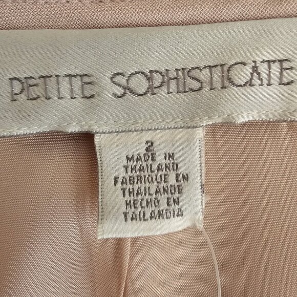 Petite Sophisticate Vintage Pencil Suit Skirt | NWT | 2P | Powder Pink - Picture 14 of 16